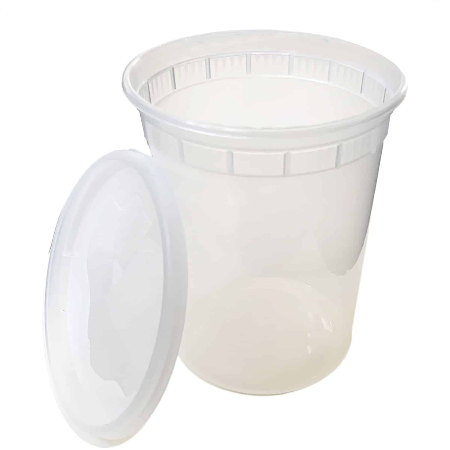 Clear 32 oz. plastic soup cup (C32)